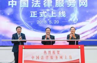 中國法律服務網上線首日運行平穩，法律咨詢服務深受群眾歡迎